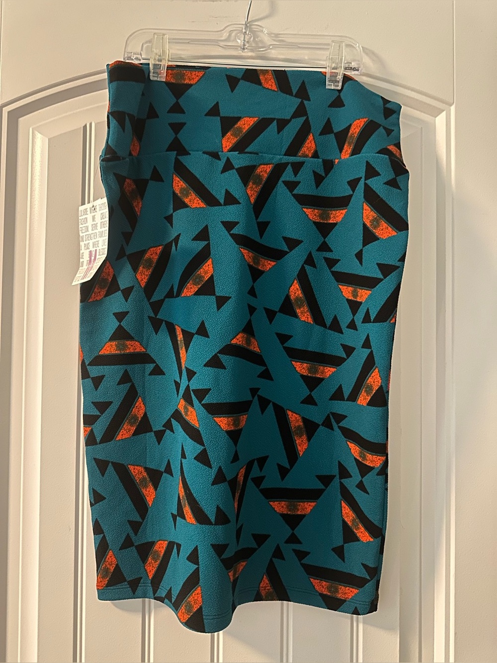 NWT LuLaRoe Abstract Halloween Pencil Skirt M
